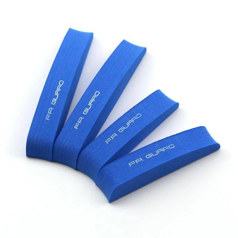 4Pcs Auto Door Edge Protection Car Decoration 4Pcs Car Door Protector Guard Strip Scratch Protector Car Rubber Bumper Stickers