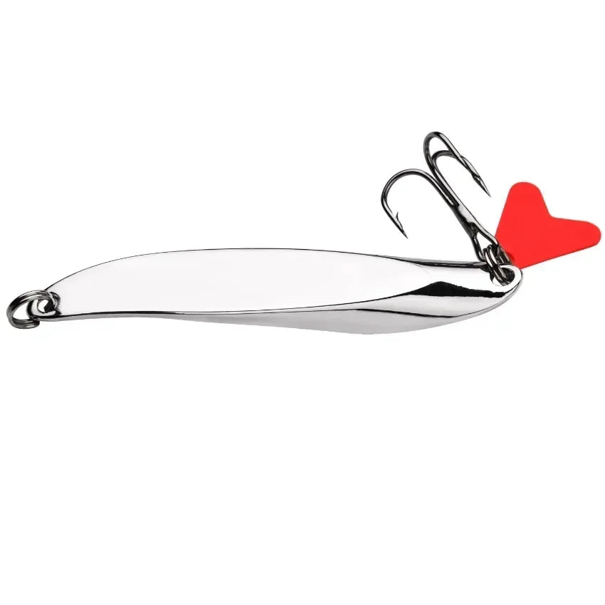 1PC Spinner Spoon Metal Lures 5g 10g 15g 20g 25g 30g 40g 60g 90g Treble Hook Artificial Bait for Bass Trout Pesca Fishing Tackle