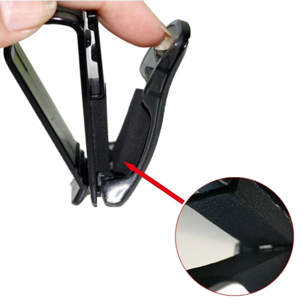 Auto Sun Visor Glasses Fastener Clips Holder for Sunglasses Eyeglasses Ticket Card Universal Multi-Function Car Interior Holder