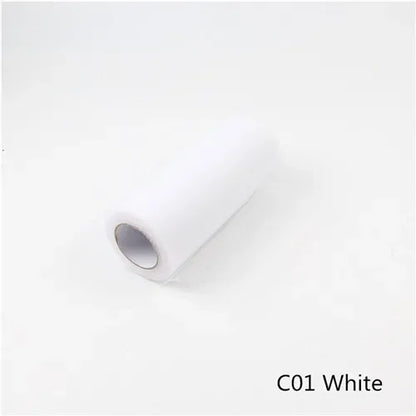 Tulle Roll Width15cm 25Yards Wedding Decoration Roll Spool DIY Fabric Decorative Crafts Christmas Kids Queen Skirts