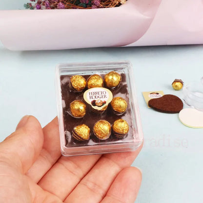 1/6 Miniatrue Dolls Food Mini Chocolate Cookies Boxs Potato Chips Model Toys Pretend Play for Bjd Dollhouse Scence Accessories