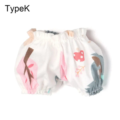 1PC Doll Shirt Pants For 20 cm Doll Clothes Black White Cute Mini Doll Clothes Dress Up Game Toys Doll Accessories Kids Gift