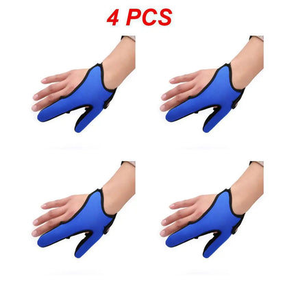 Fishing Gloves 2 Fingers Protector Breathable Anti-Slip Anti-Cut Fishing Gloves Carp Outdoor Fishing Tackle Accessories Supplies