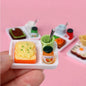1/6 Miniatrue Dolls Food Mini Chocolate Cookies Boxs Potato Chips Model Toys Pretend Play for Bjd Dollhouse Scence Accessories