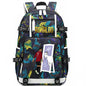 Ronaldo Print Student School Bag Children's Backpack Outdoor Travel Bag