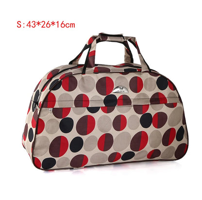 Large Capacity Handbag Travel Bag for Women Fashion Cartoon Luggage Bag Men Weekend Travel Bag Waterproof Shoulder Travel Duffle