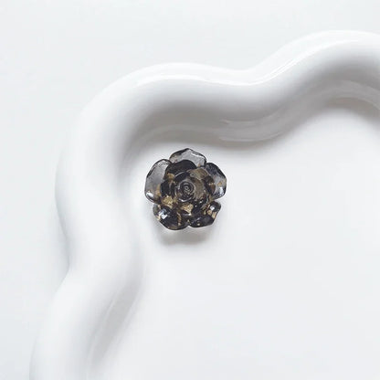 Vintage Flower Pearl Clogs Charms Designer Shiny Diamond Shoe Charms for Sandals Luxury Rhinestones Shoe Accessories In Bulk