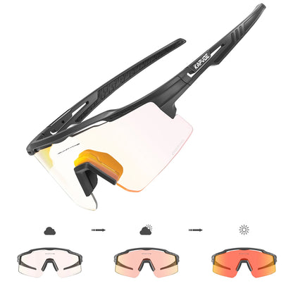 KAPVOE Woman Photochromic Sunglasses UV400 Bike Bicycle Glasses Men's Sports Cycling Eyewear Outdoor MTB Glasses Bike Goggles