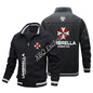 2024New Men's Thin Baseball Jacket Locomotive with Umbrella Corporation Logo For Four Seasons New Fashion