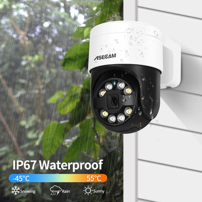 8MP 4K Face Detection Security PTZ IP Camera System Audio POE NVR Kit CCTV Humanoid Outdoor Home Video Surveillance Xmeye