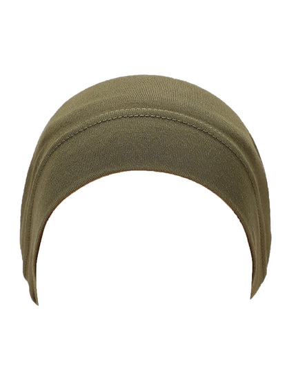 Soft Modal Inner Hijab Cap Muslim Stretch Turban Cap Islamic Underscarf Bonnet Hat Female Headband Tube Cap Turbante