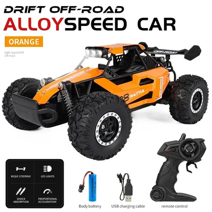 2024 New RC Car 1:16 2.4Gh Model With LED Lights 2WD Off-road Remote Control Climbing Vehicle Outdoor Cars Drift Toys Boys Gifts