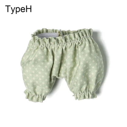 1PC Doll Shirt Pants For 20 cm Doll Clothes Black White Cute Mini Doll Clothes Dress Up Game Toys Doll Accessories Kids Gift