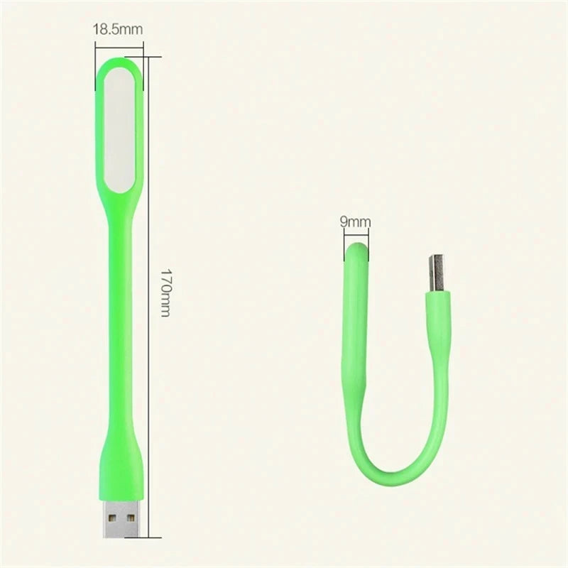2/4/5 PCS Mini USB LED Light Portable Eye Protection Night Lights Bendable Table Lamps Reading Lamp For Power Bank Laptop