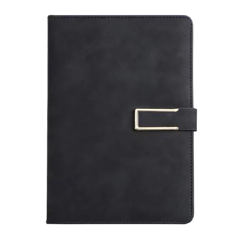 Engraved notebook pen Set Custom Logo Notepad Thick Business Office Stationery Leather Diary Text Personalized gift for Teacher