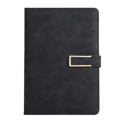 Engraved notebook pen Set Custom Logo Notepad Thick Business Office Stationery Leather Diary Text Personalized gift for Teacher