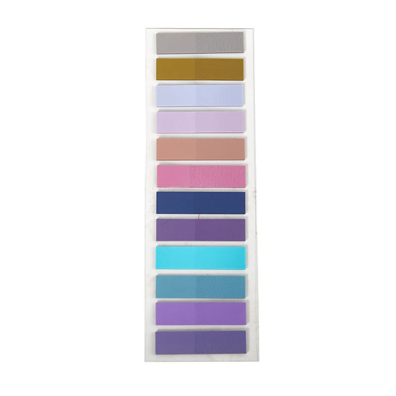 100/160/PCS Reading Aid Highlight Sticker Transparent Fluorescent Index Tabs Flags Sticky Note Stationery School Office Supplies
