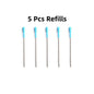 Metal Ballpoint Pens Automatic Ballpoint Pen Refill Black Blue Ink For School Office Stationery Supplies Writing 0.7mm