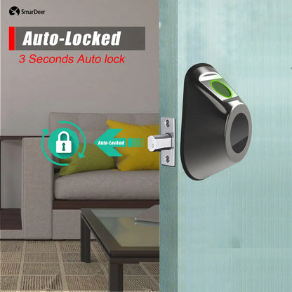 SmarDeer Electronic Door Lock for Tuya Smart Lock Keyless entry Digital Door Lock Smart Deadbolt with Fingerprint