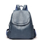 Luxury Women Genuine Leather Backpack Fashion Designer Female Soft Cow Leather School Bag Large Capacity Travel Bags Mochila Sac