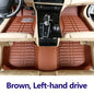 Car Floor Mat For Toyota RAV4 XA30 2006 2007 2008 2009 2010 2011 2012 Leather Pad Foot Carpet Left Hand Driver Cover Accessories