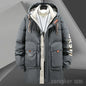Big size men's Parkas clothing long loose casual trend man hooded plus size jacket winter jacket men 11XL 10XL coat men winter