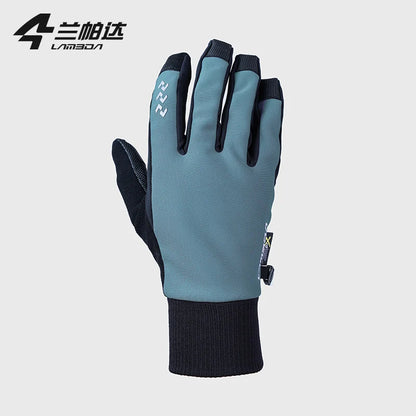 Lameda Men's Cycling Gloves Windproof Winter Gloves For Men Anti-slip Thermal Gloves Touch Screen Cycling Gloves