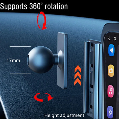 For Mazda 6 Atenza 2020 2021-2023 Magnetic Car Phone Holder Magnet Mount Wireless Charging Phone Stand Customized Bracket Base