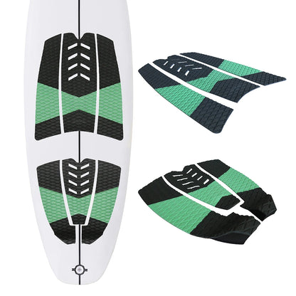Sup Anti Deck Traction Slip Pad 6 Piece Premium Eva With Grip Surfboard Longboard Paddle Board Back Glue Foot Pads Hot Quality