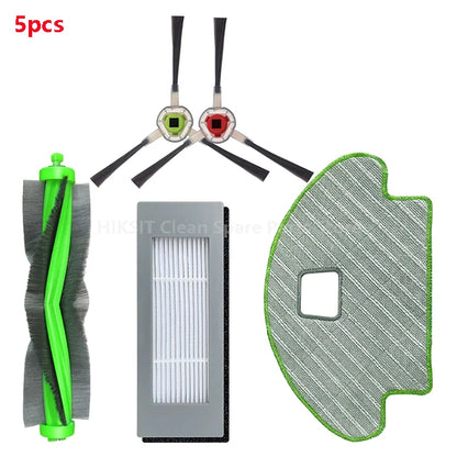 Main Brush Side Brush Hepa Filter Mop Cloth Accessories For iRobot Roomba Combo 111 / 113 R113840 Robot Vacuum Cleaner Parts