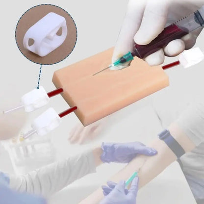 High Simulation Skin Module Y-tube Intravenous Injection Training Module Injection and Suturing Practice Module