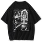 Feitan Men's T Shirt Anime Casual Tee Shirt Short Sleeve Round Collar T-Shirt Cotton Summer Streetwear Anime Clothing
