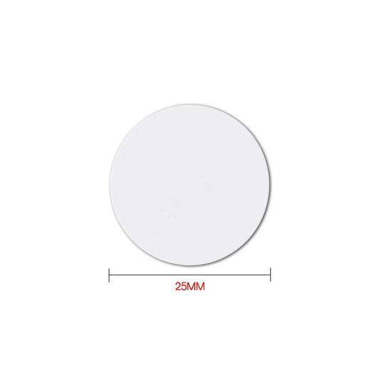 10pcs Rewrite 0 Block 13.56MHz UID Coin Card  RFID Tag Keyfob Writable ISO14443A Used to Copy  S50 Cards