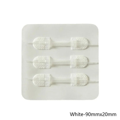 3pcs/set Band-Aid Zipper Tie Wound Closure Patch Hemostatic Patch Wound Fast Suture Zipper Band-Aid Outdoor Emergency Device