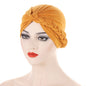 New Women Gold Silver Turban Hats Chemo Bandana Hijab Pleated Indian Cap Turbante Hat Ladies Hair Loss Headscarf Muslim Headwear