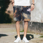 2025 Summer New Boutique Flower Cotton Linen Men's Casual Beach Shorts Men's Comfortable Breathable Leisure Shorts Male XXXXXL