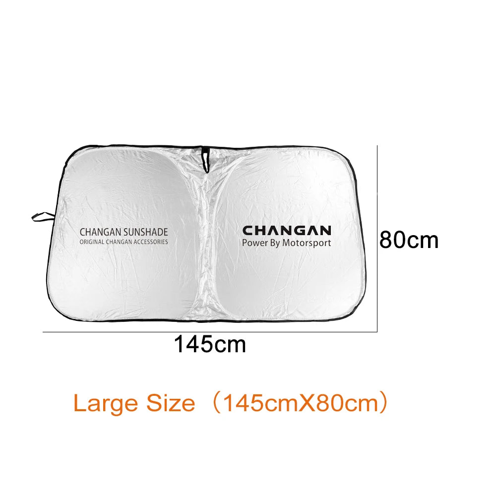 Flodable Car Windshield Sunshade Auto Accessories For Changan Cs95 CS35 2020 Cx70 Cs55 Cs75 Plus 2017 Filter Bunper CS15 Eado
