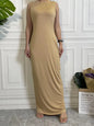 Muslim Woman Dress Abaya For Women Hijab Long Dresses Middle East Dubai Casual Kaftan Islam Clothing Products Without Turkey