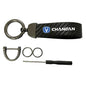 Carbon Leather Car Keychain Chain Key Rings Degree Rotating Horseshoe Rings for Changan CS25 CS35 CS55 CS75 CS85 CS95
