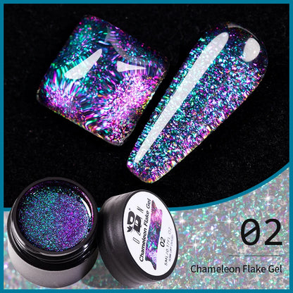 BOZLIN 5ML Color Solid Nail Gel Colorful Painting Nail Art Varnish Semi Permanent Solid Polish UV Nail Gel Top Coat Manicure