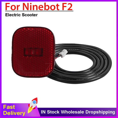 Taillight Parts Warning Brake LED Lamp For Ninebot by Segway F2 Electric Scooter Mudguard Tail Light KickScooter Accessories