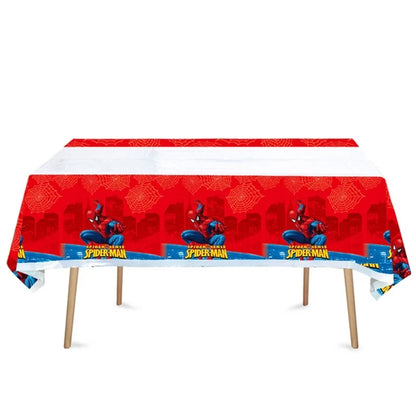 Tablecloth Decorations Spiderman Birthday Party Supplies Spiderman Theme Disposable Table Cover Kid Birthday Party Supplies Baby