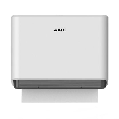 AIKE Professional Paper Towel Holder Wall Mount Punch Free Tissue Dispenser with Smart Lock Paper Box for Toilet Bedroom Kitchen