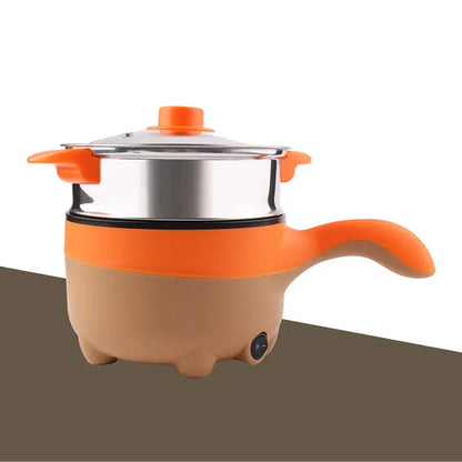 2L Multicooker for Car Truck 12V 24V Non-stick Electric Rice Cooker Food Steamer Stir-fry pan Car-mounted Hot pot Noodles Boiler