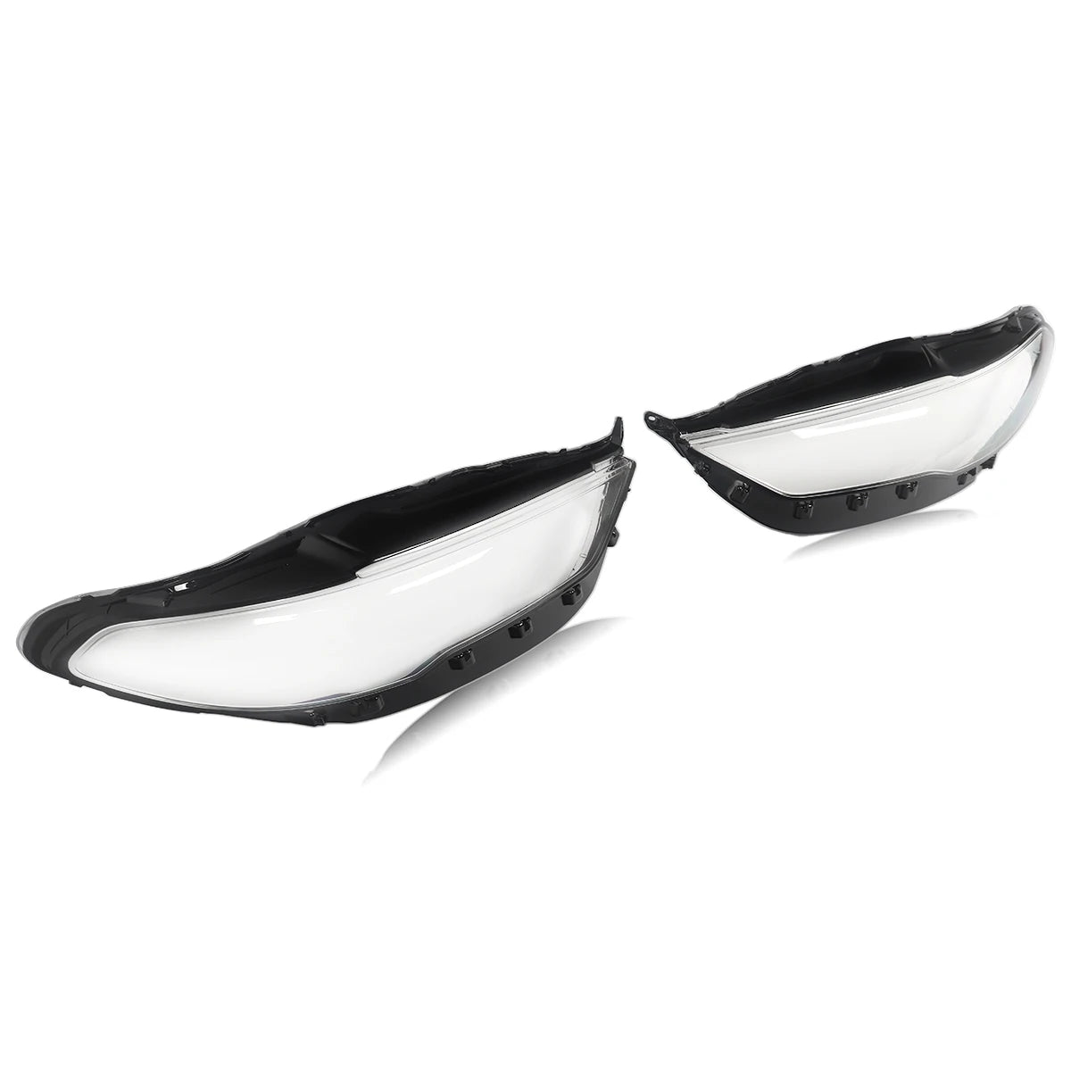SAIQINGSP Clear Fit For Ford Fusion 2017-2018 Headlight Cover Left+Right Car Accessories Tools