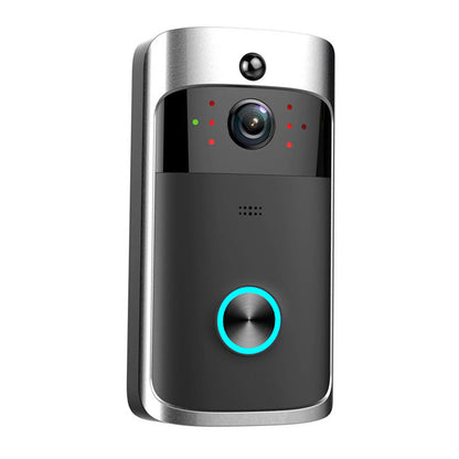 WiFi Video Doorbell 2 Way Audio Security Home Door Bell 720P Night Vision with Noise Cancelling Microphone Smart Human Detection