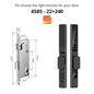 TUYA WIFI Waterproof Smart Door Lock Fingerprint APP Password RFID Card Keyless Digital Electronic Lock Aluminum/Glass Sliding