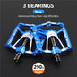 WEST BIKING MTB Cycling Pedals Sealed Bearing Ultralight Aluminum Alloy Footboard Anti-Slip Bicycle Platform Pedals Bike Parts
