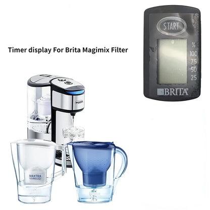 1Pcs Timer display For Brita Magimix Filter Replacement Electronic Memo Gauge Indicator Display