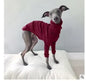 Dog Winter Clothes Fleece Whippet Vest Large Dogs Cotton Italian Greyhound Clothes Turtleneck Dog Clothes Soft Fleece Hoodie